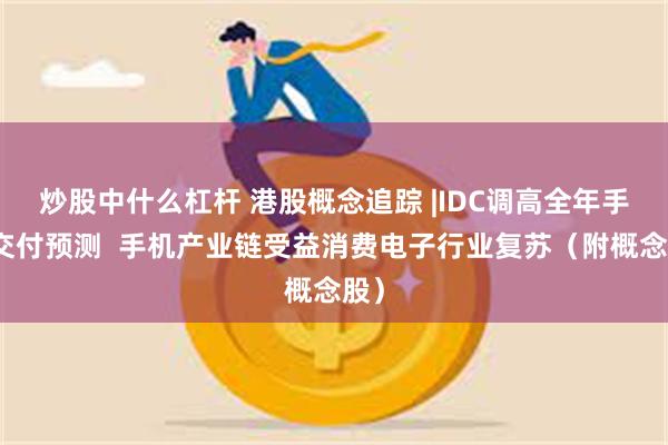 炒股中什么杠杆 港股概念追踪 |IDC调高全年手机交付预测  手机产业链受益消费电子行业复苏（附概念股）